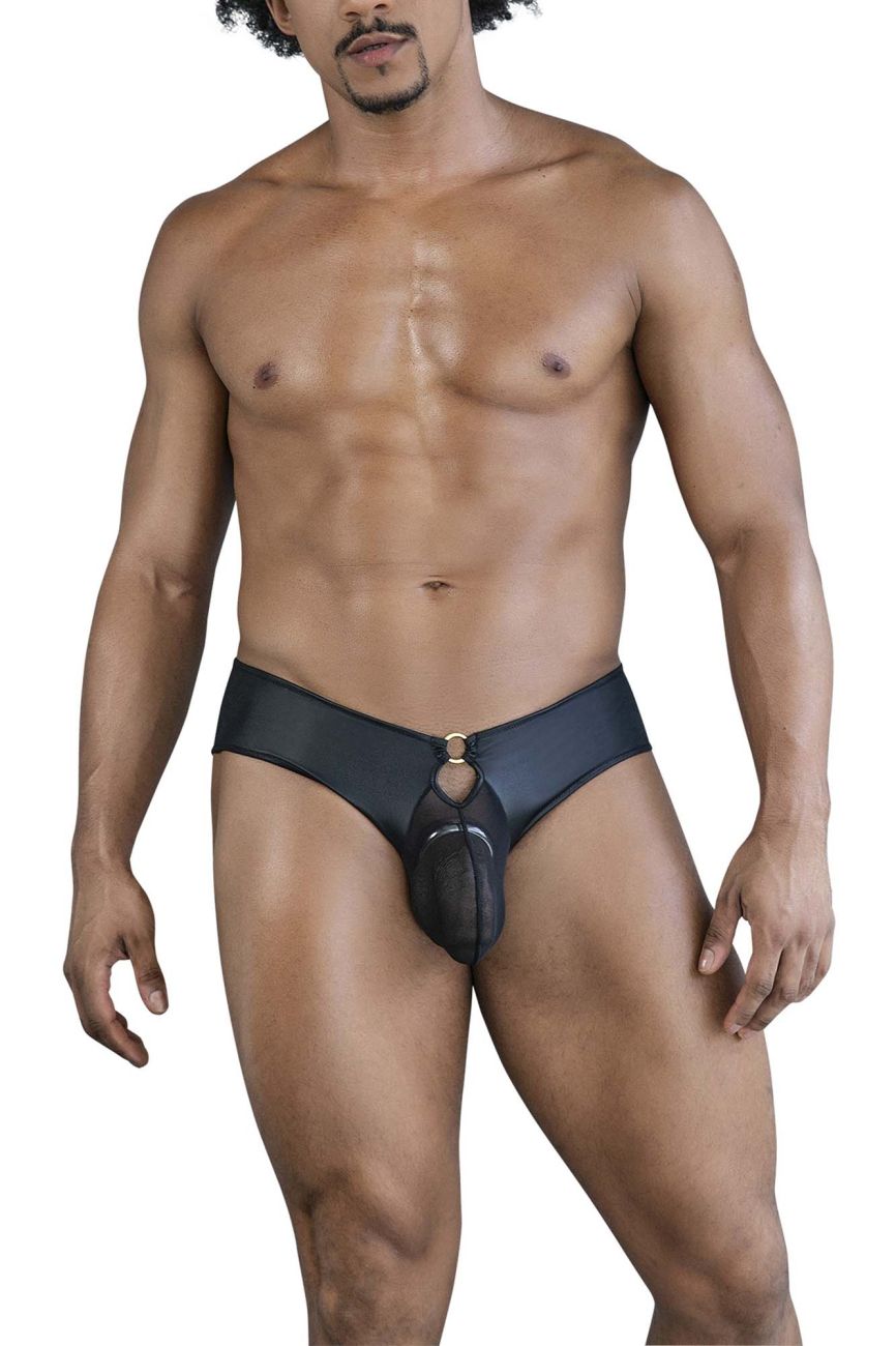 CandyMan 99817 Bulge Ring Jockstrap Black