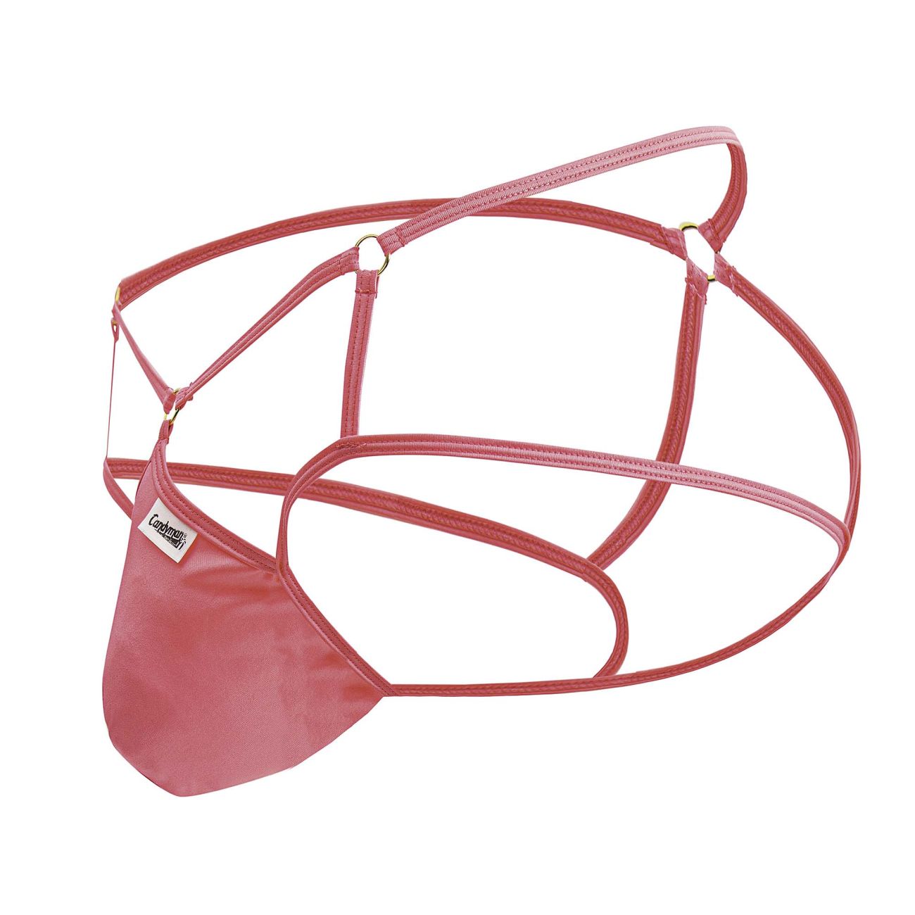 CandyMan 99831 Cage Mens Jockstrap Hot Pink