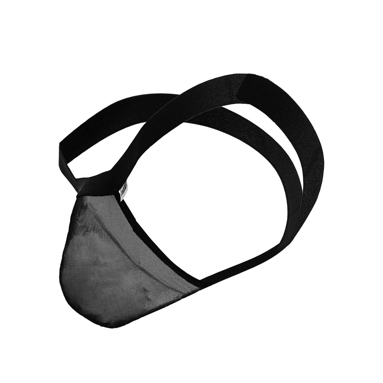 CandyMan 99841 Male Sexy Mesh Thongs Black