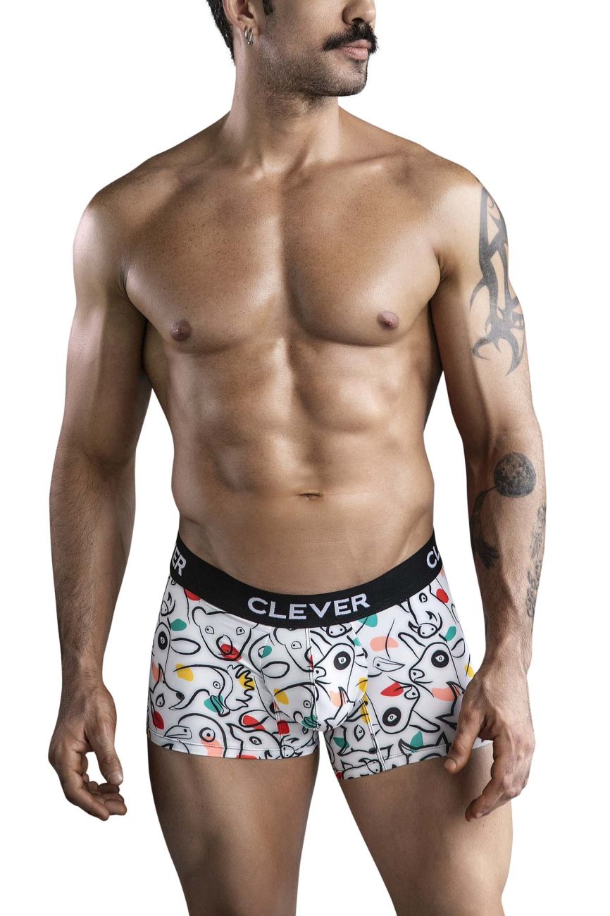 Clever 1725 Grange Trunks White Multi