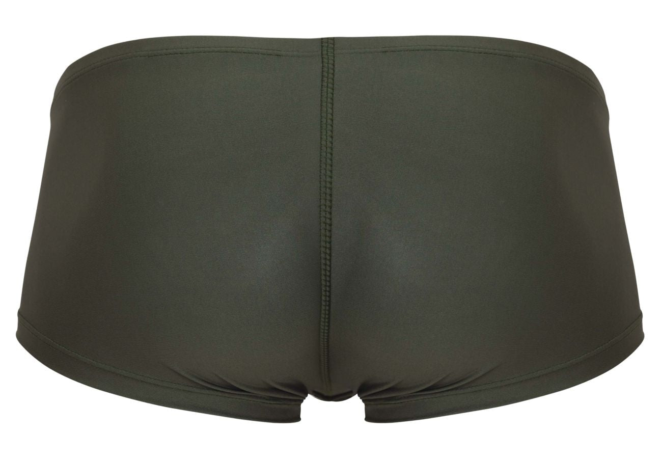 Clever 1780 Maya Male Microfiber Trunks Dark Green