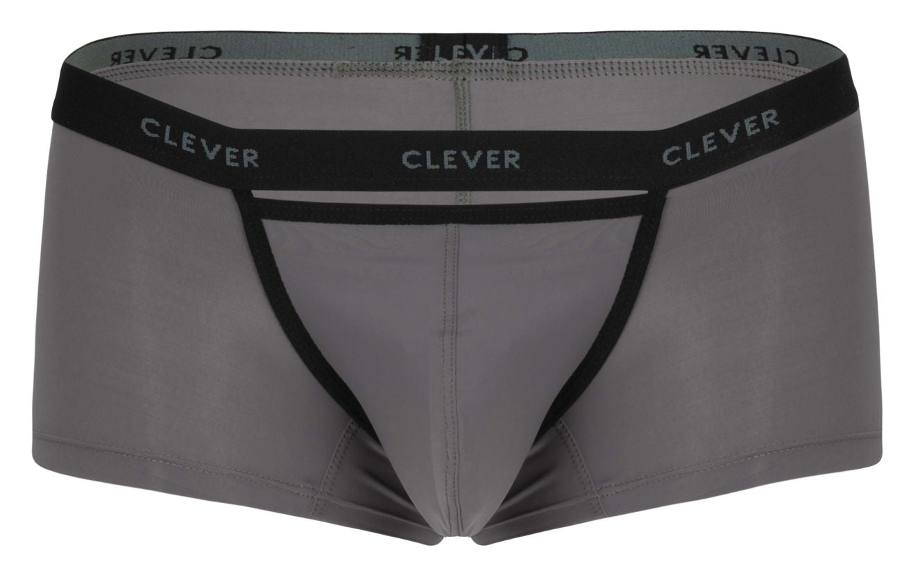 Clever 1866 Mens Tokio Cut Out Front Trunks Gray