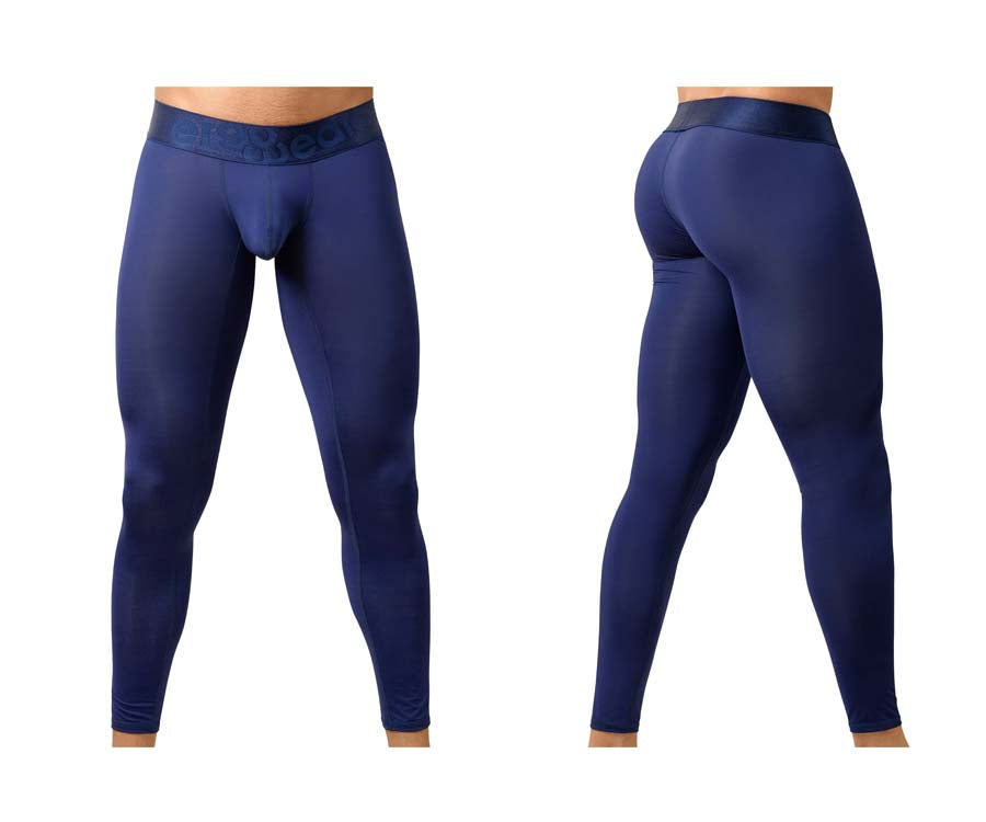 ErgoWear EW1782 MAX BOLD Male Athletic Leggings Dark Blue