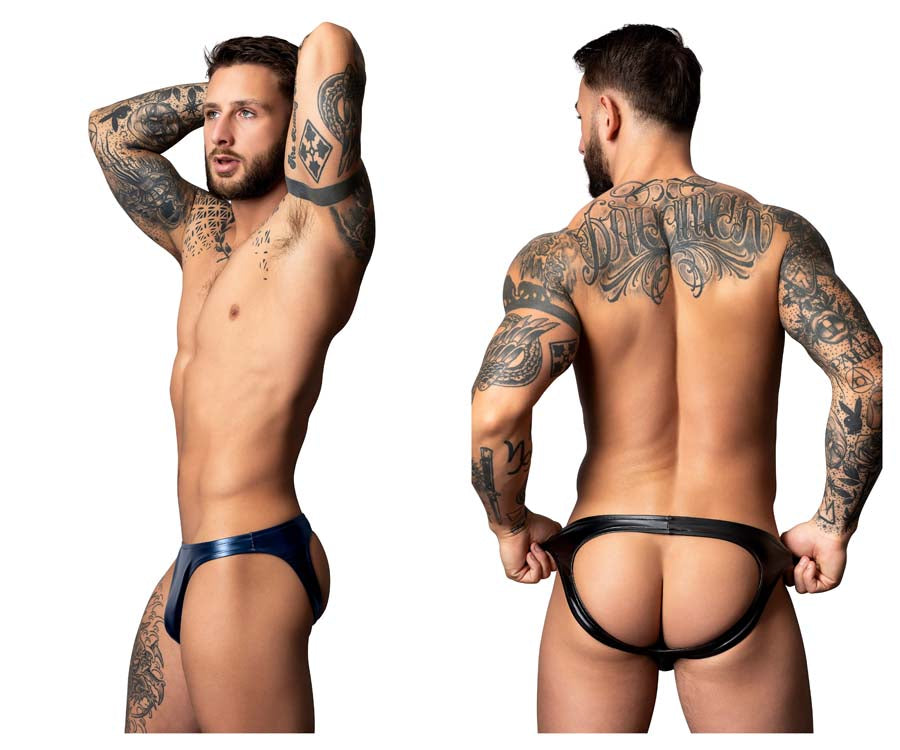 Male Power 300-301 Liquid Onyx 2.0 Male Moonshine Jock Black