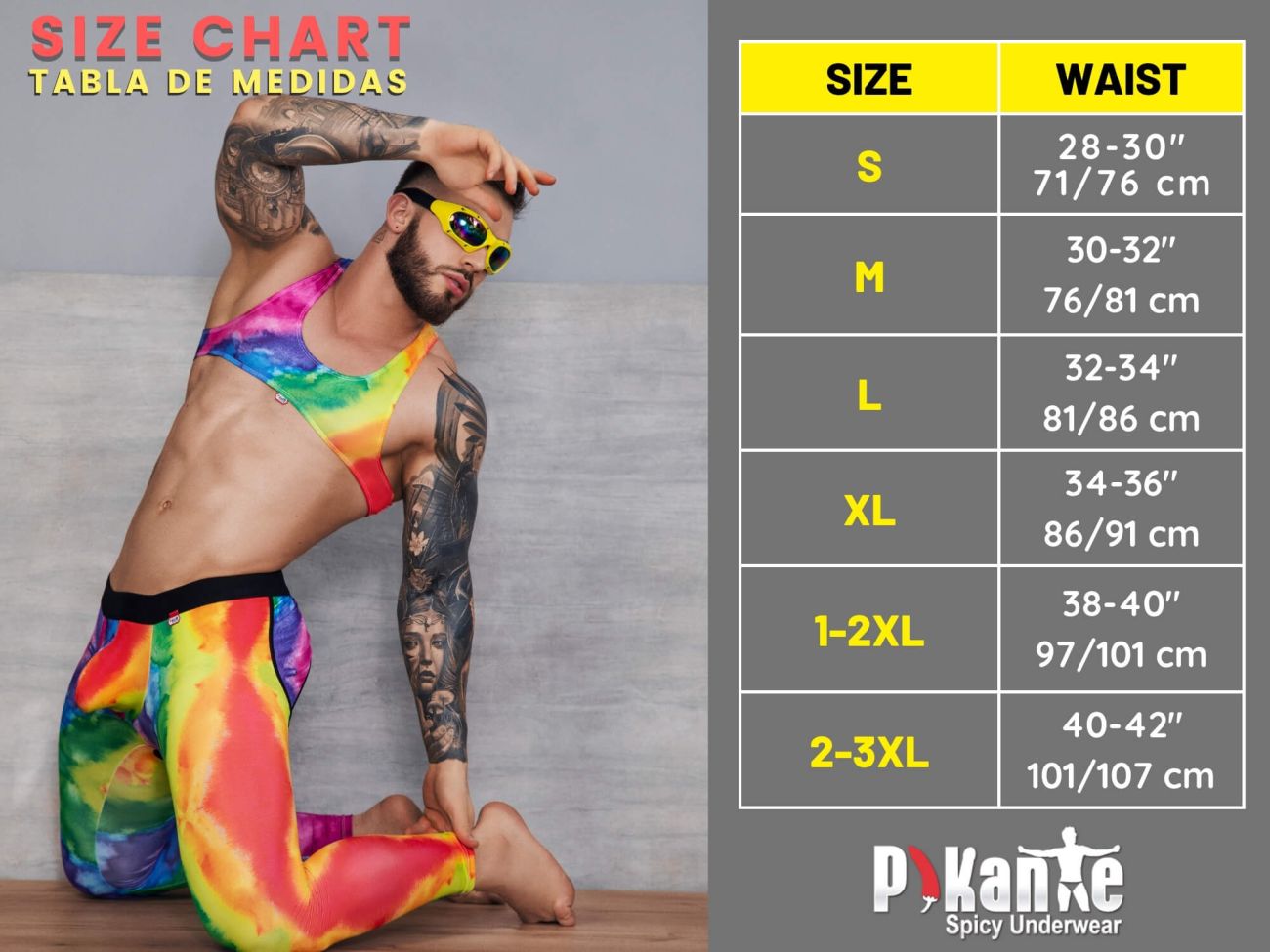 Pikante 2115 Amusing Mens Barely There Thongs Fuchsia