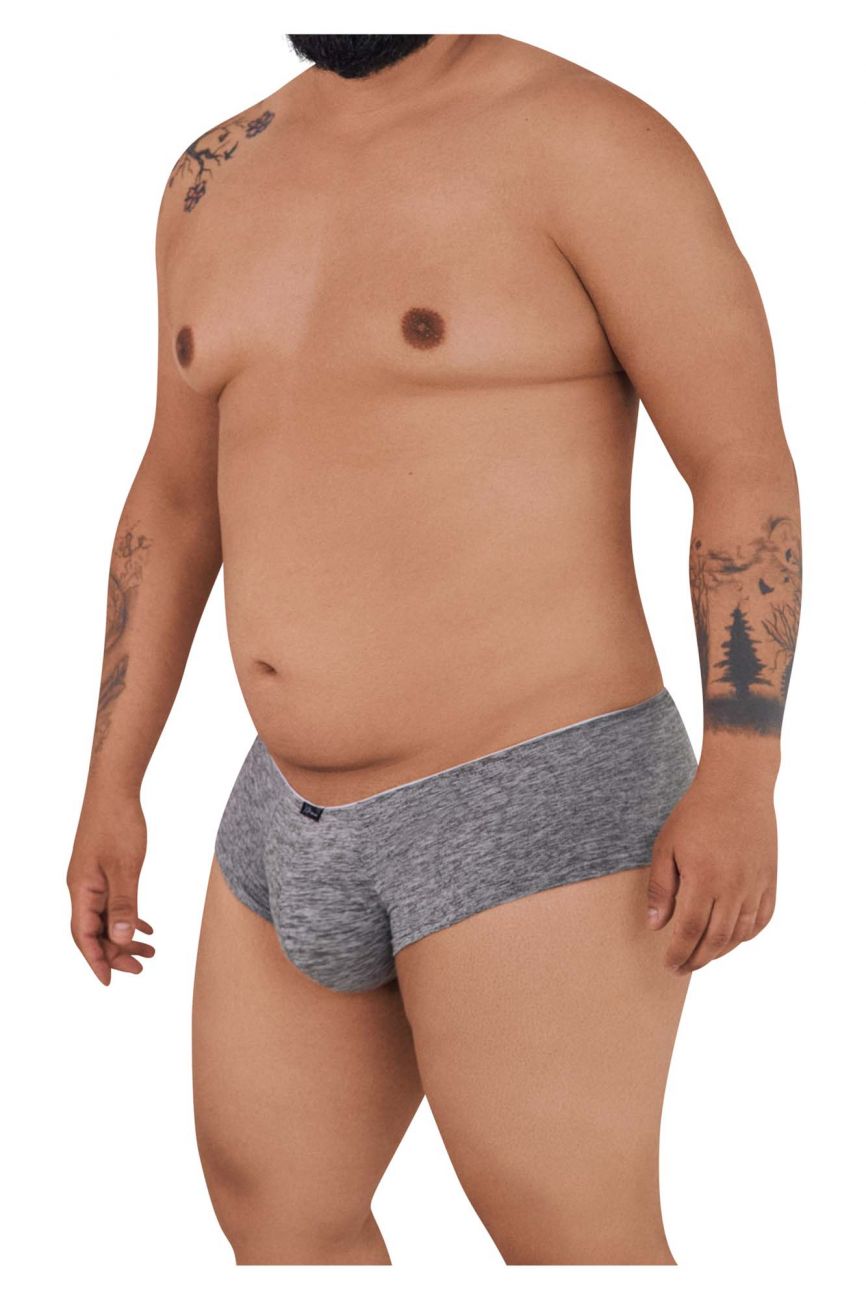 Xtremen 91103X Microfiber Trunks Jasper Grey Plus Sizes