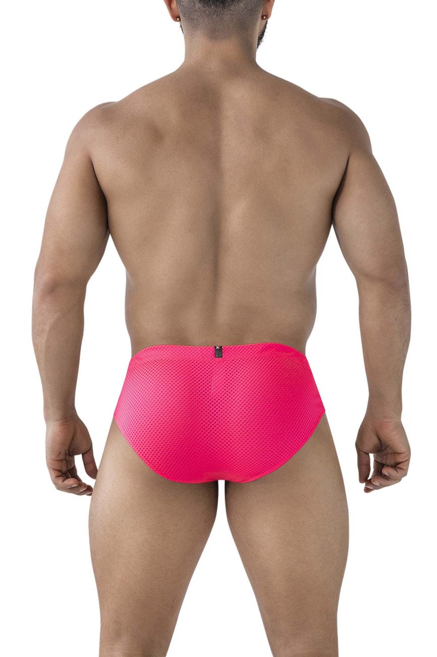 Xtremen 91227 Mens Soft Microfiber Briefs Fuchsia