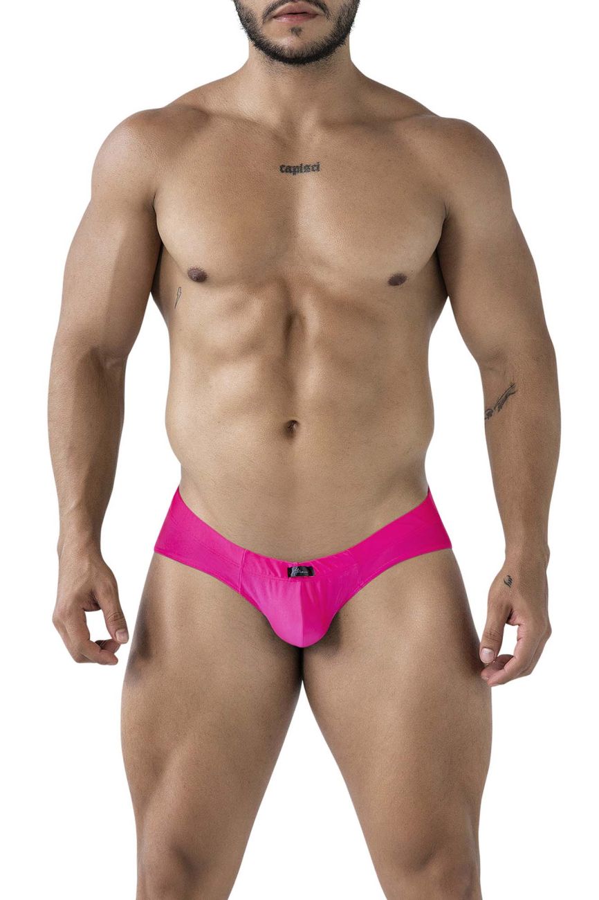 Xtremen 91233 Mens Microfiber Contoured Briefs Fuchsia