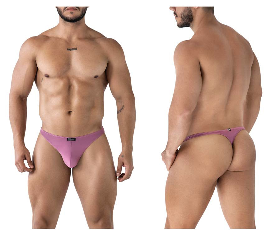 Xtremen 91238 Mens Ultra Comfortable Microfiber Thongs Blackberry