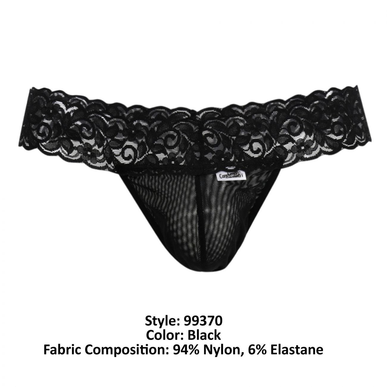 CandyMan 99370 Thongs Black