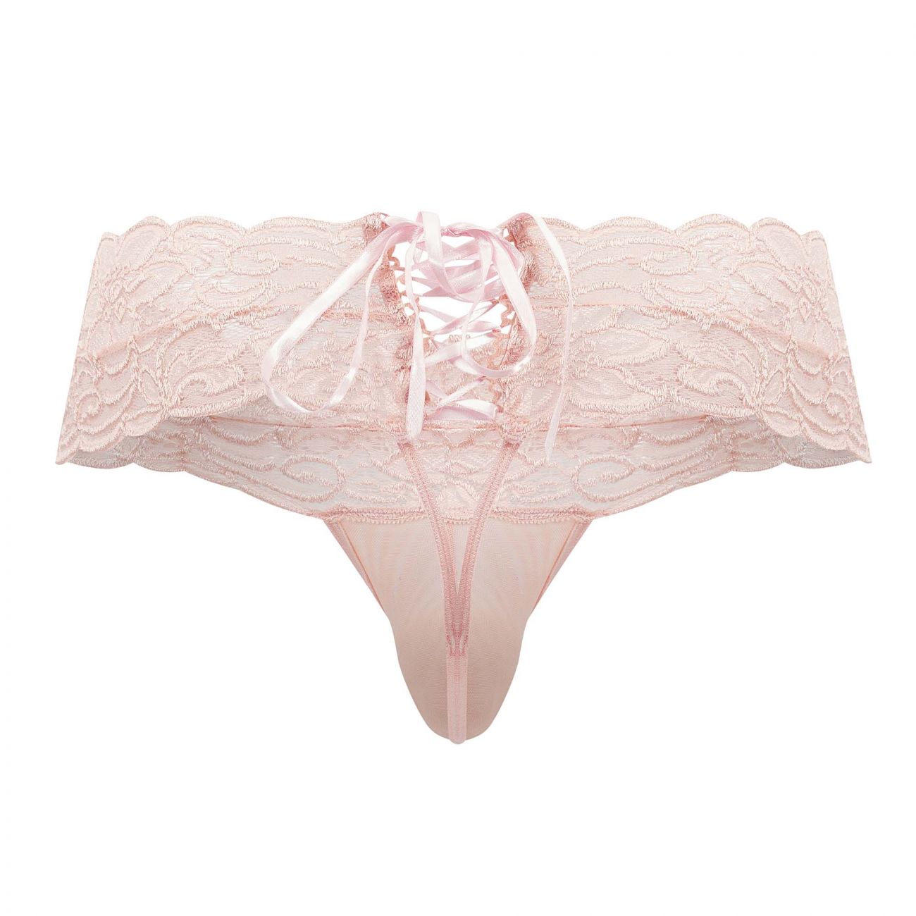 CandyMan 99595 Lace Thongs Rose