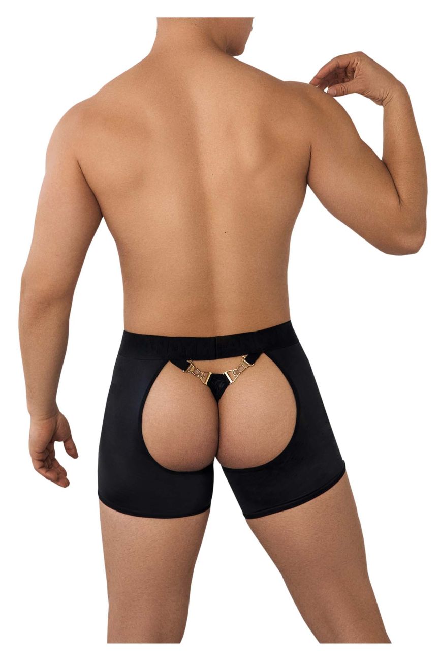 CandyMan 99637 Chaps Thongs Black