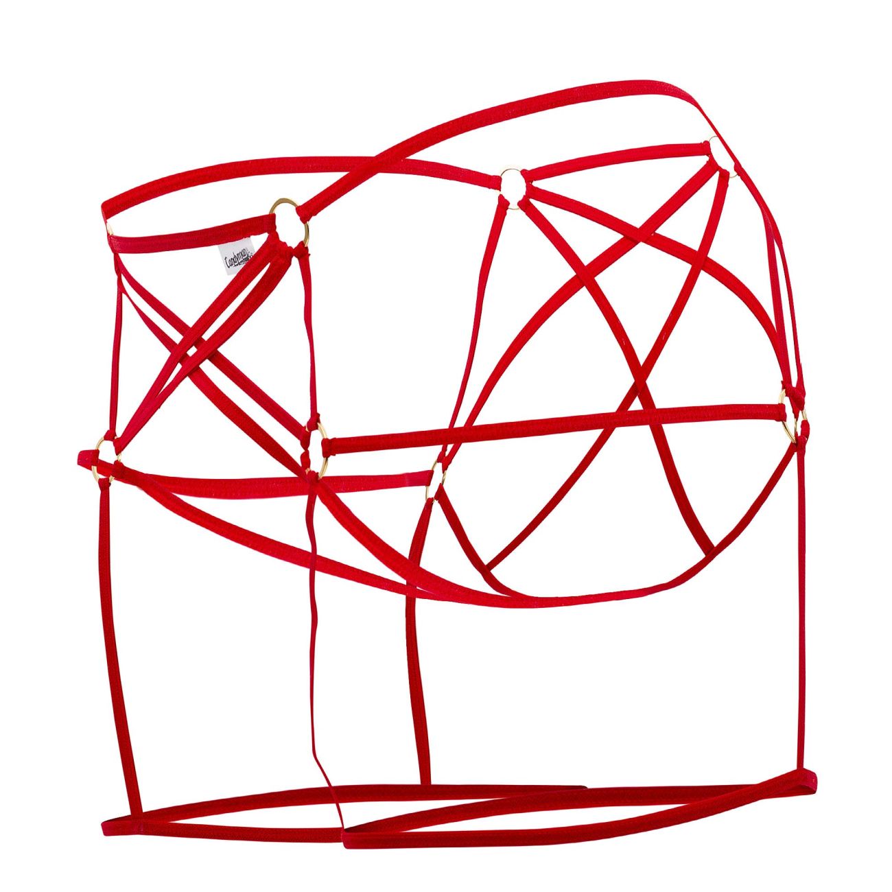 CandyMan 99646 Cage Jockstrap Black