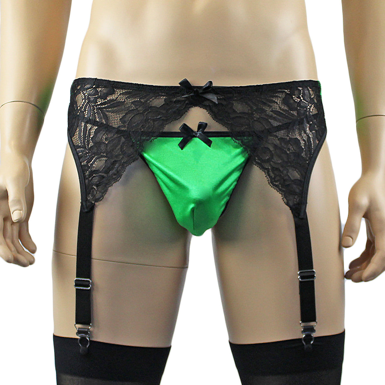 Mens Risque Garterbelt with Adjustable Garters