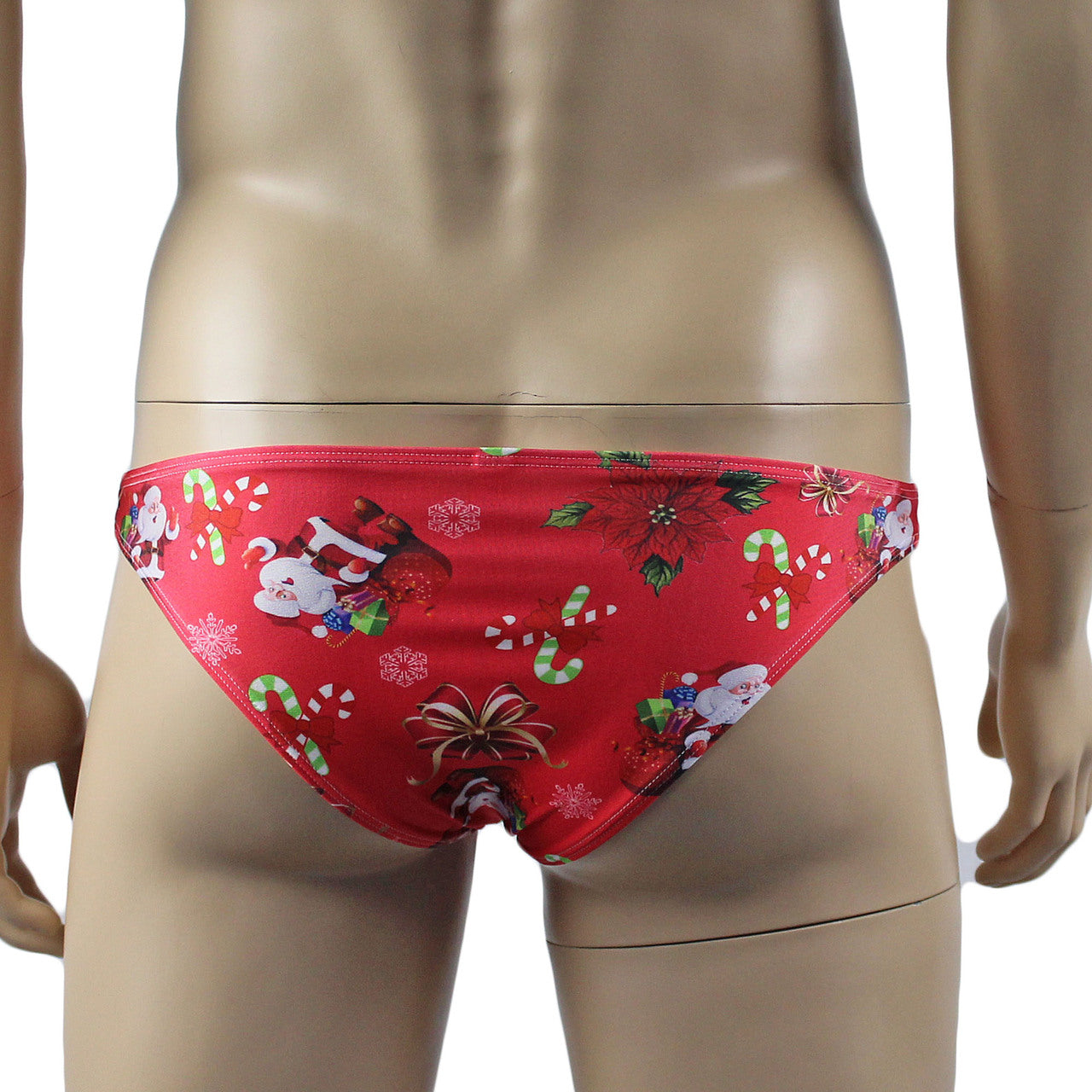 Mens Christmas Santa Low Rise Bikini Brief