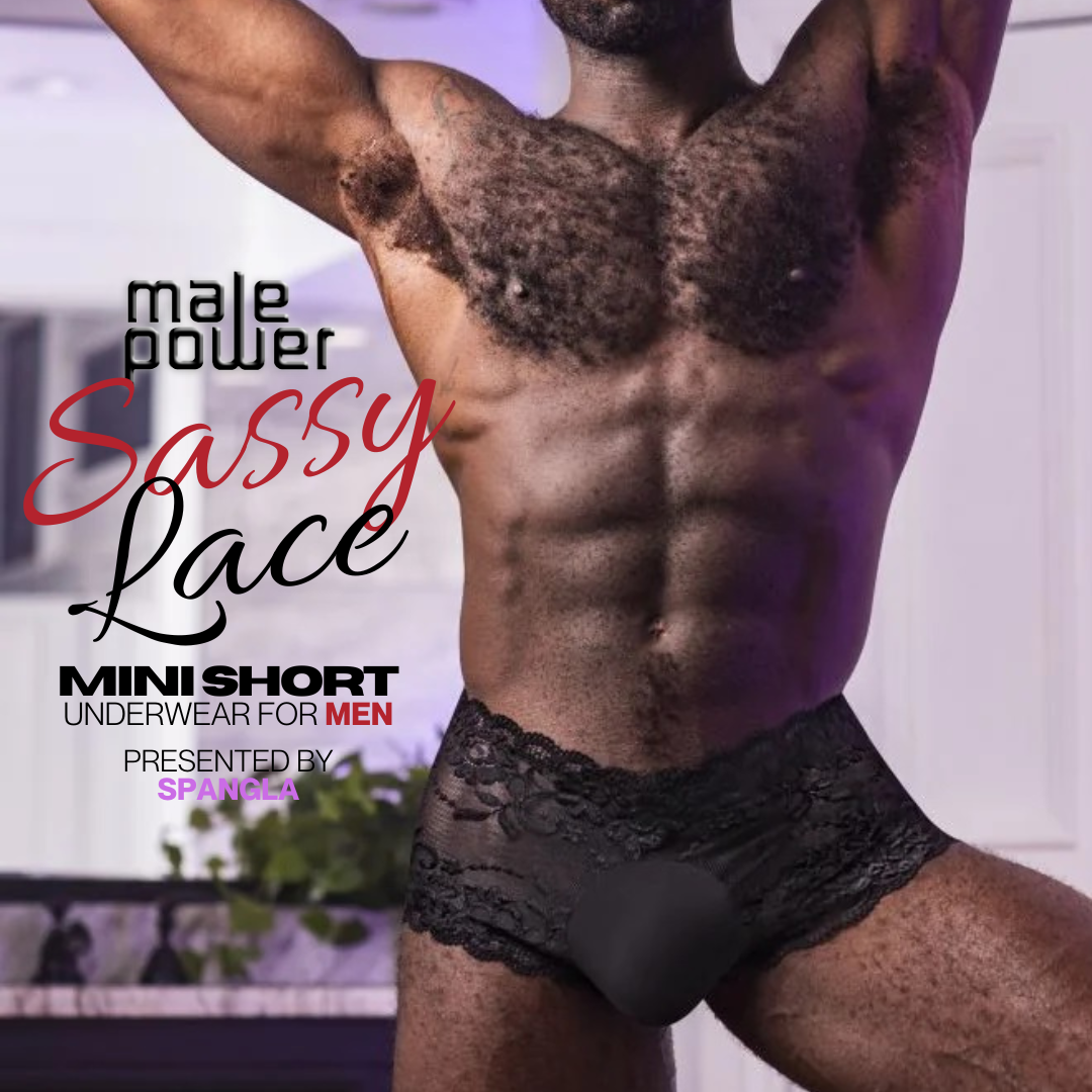 Seductive Lingerie by Male Power Exposes the Best Parts of the Man in Lace