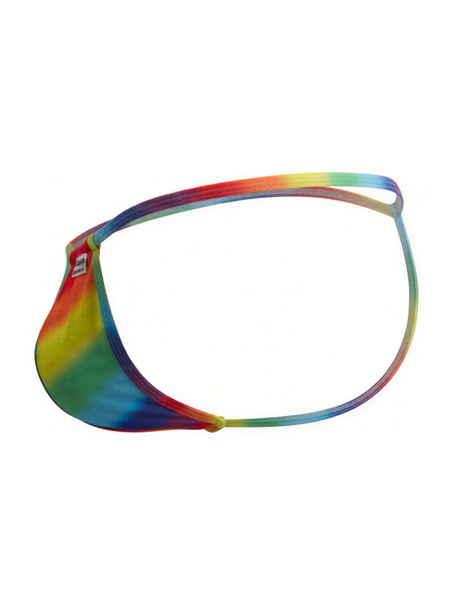 CandyMan 9586 Mens Sexy G-string Thong Rainbow Print