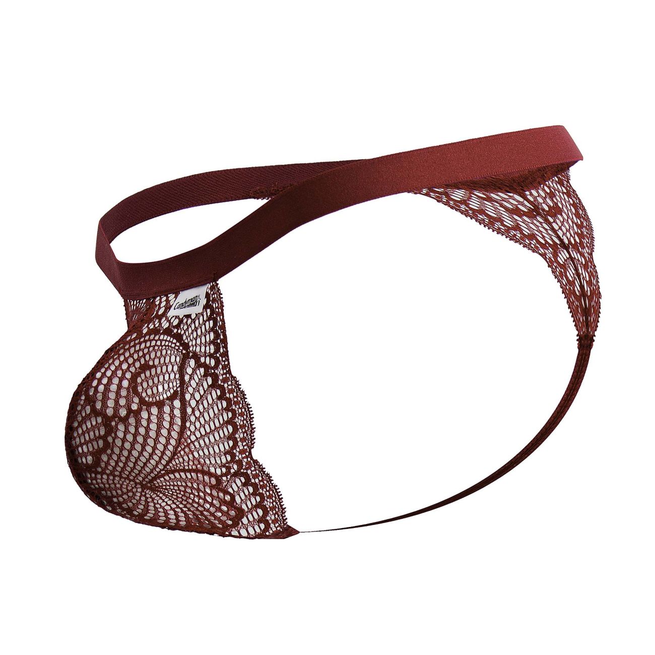 CandyMan 99823 Lace Thongs Wine
