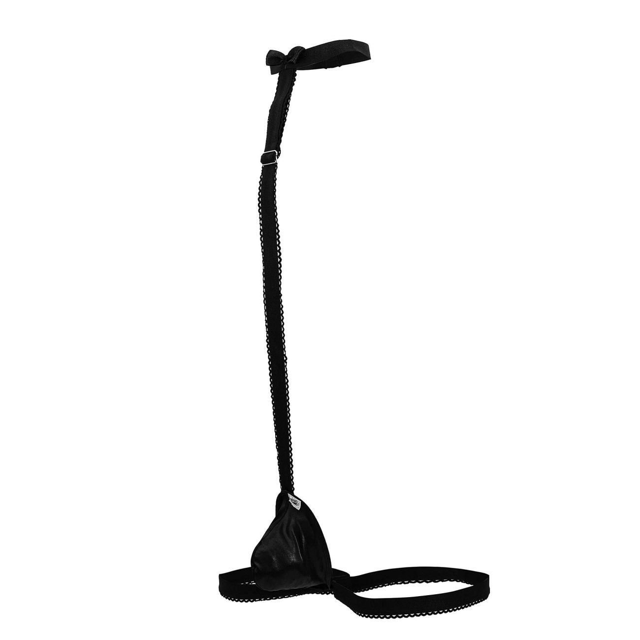 CandyMan 99839 Mens Tie Thong Harness Costume Black