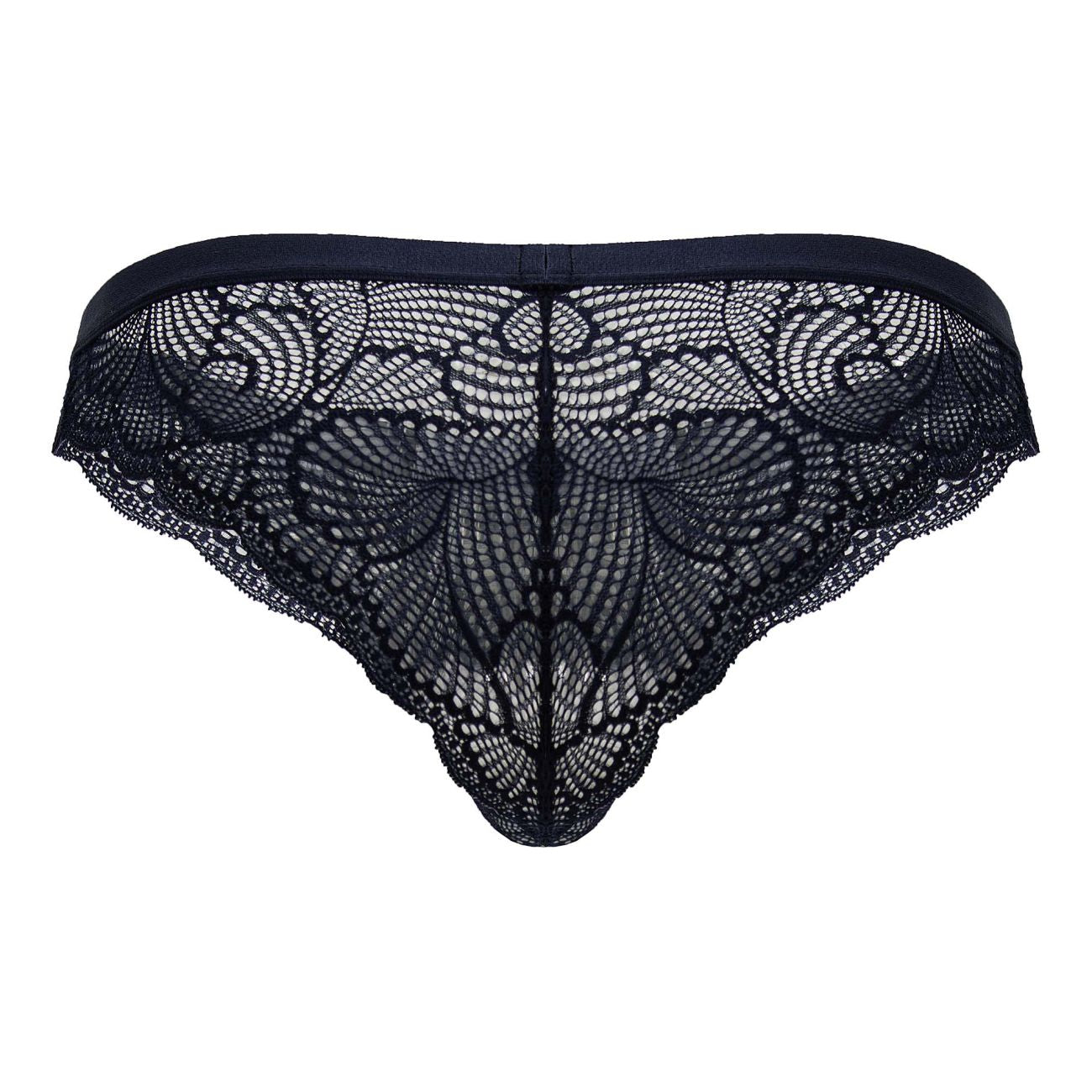 CandyMan 99868 Mens Sexy Lace Briefs Navy