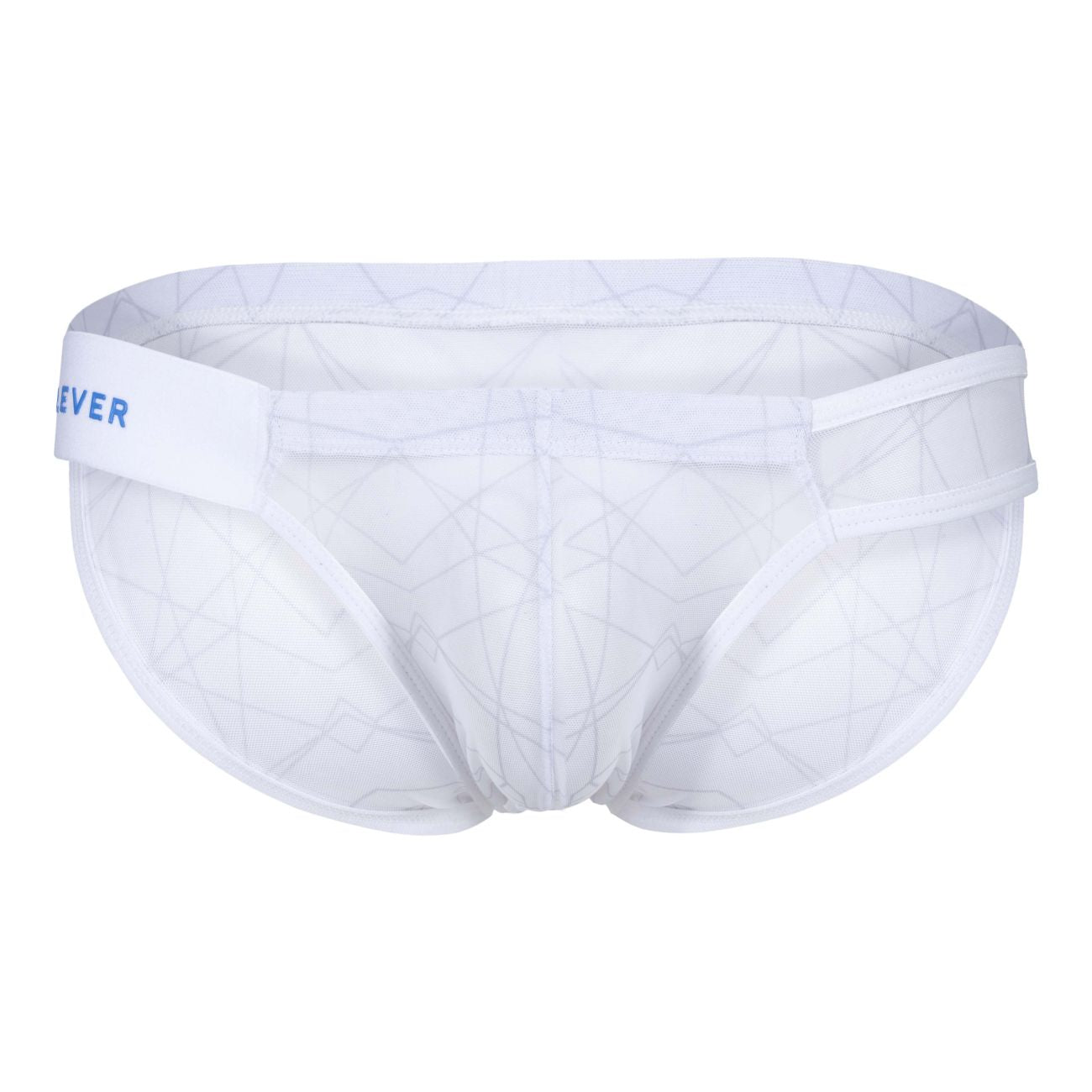 Clever 1747 Geometric Bikini Black White