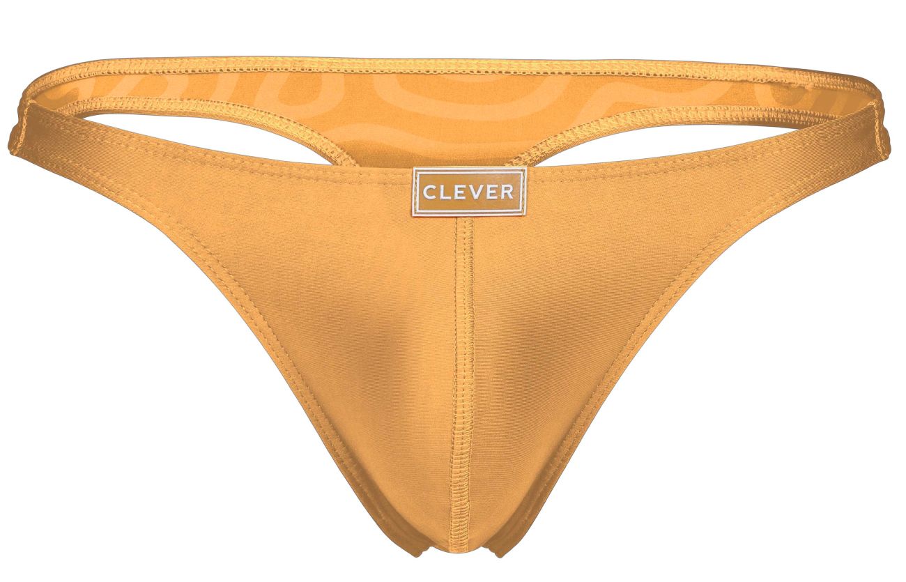 Clever 1773 Cactus Male Sleek Thong Orange