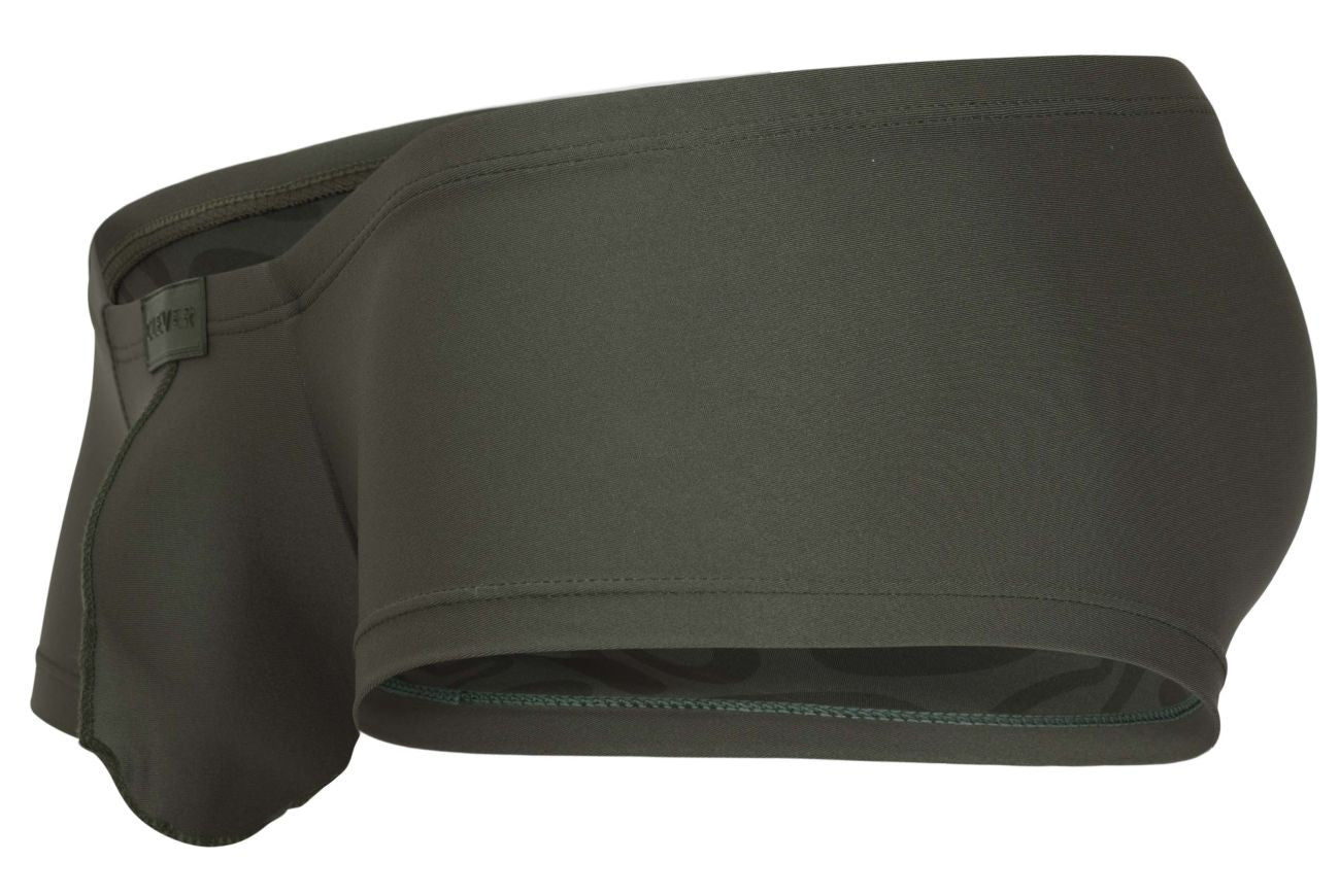 Clever 1780 Maya Male Microfiber Trunks Dark Green