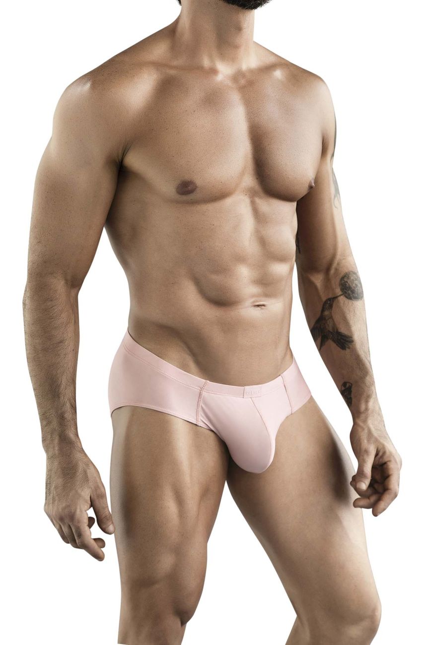 Clever 1781 Maya Mens Minimalist Look Briefs Pink