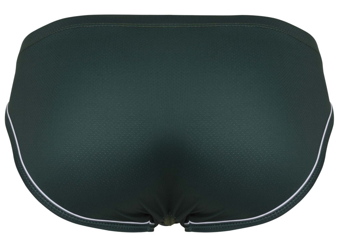 Clever 1782 Argovia Mens Piping Trim Briefs Dark Green