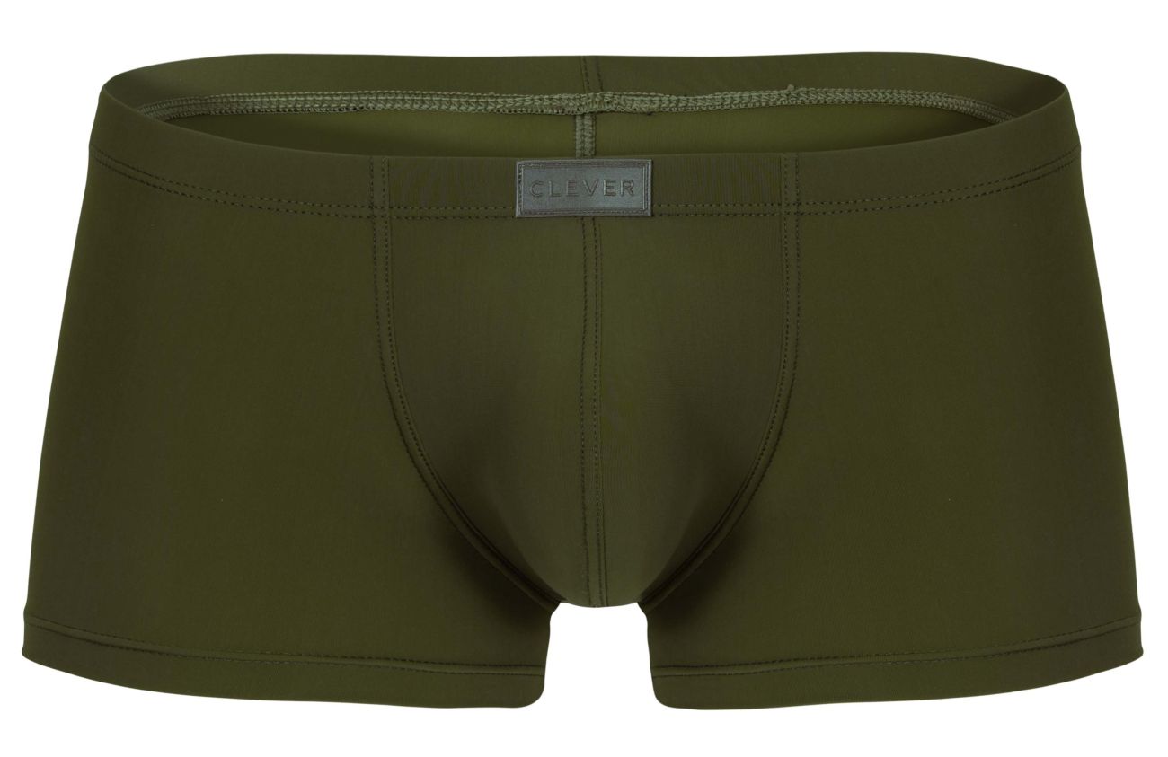 Clever 1842 Buenavista Male Sleek Contoured Pouch Trunks Green