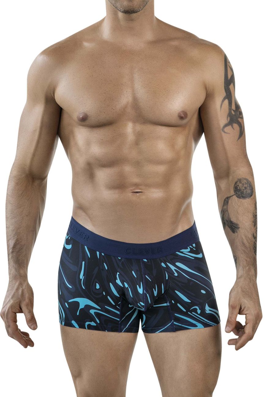 Clever 1858 Mens Grosh Athletic-Inspired Trunks