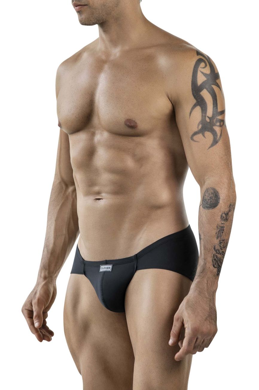 Clever 1870 Audaz Mens Barely There Bikini Dark Gray