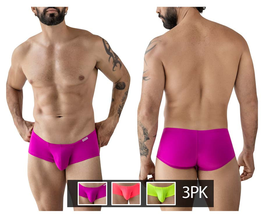 Clever 229958 3PK Australian Latin Trunks Multi Pack Set
