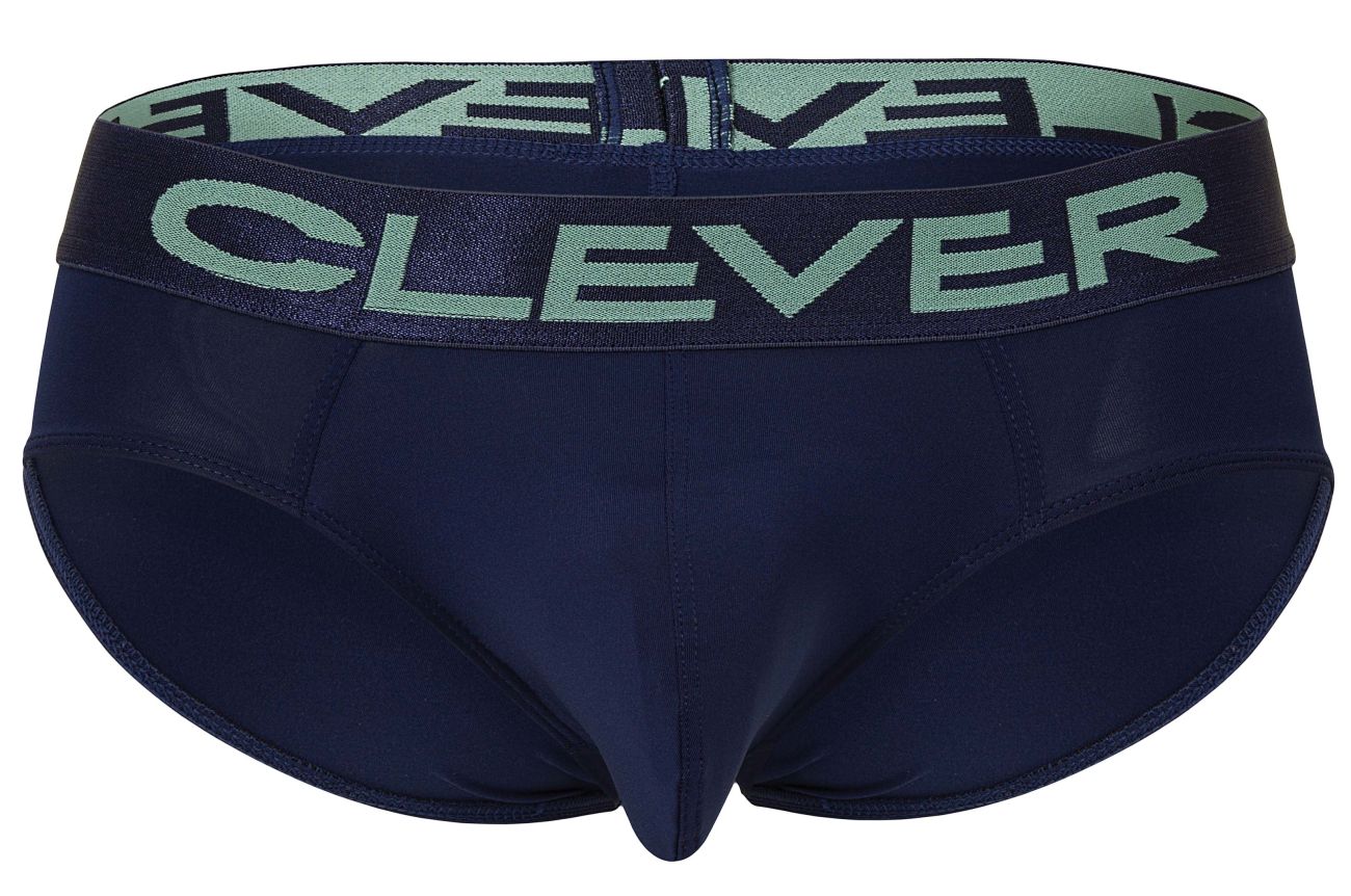 Clever 519968 3 Pack Mens Australian Latin Briefs Beige-Blue-Green
