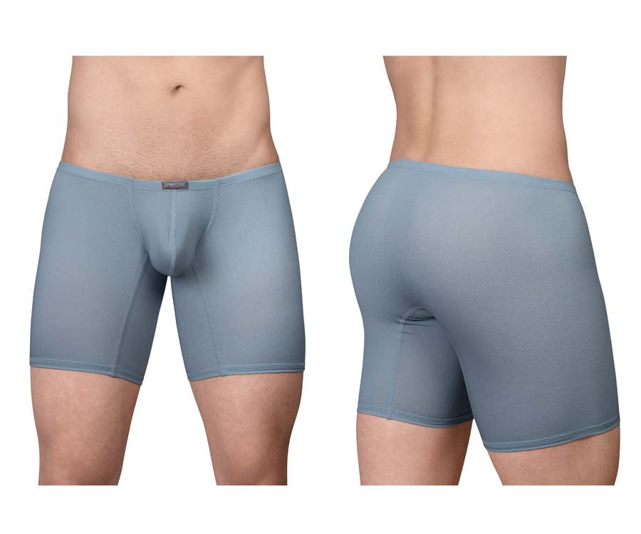 ErgoWear EW1808 X4D SE Mens Extra Coverage Boxer Briefs Stone Blue