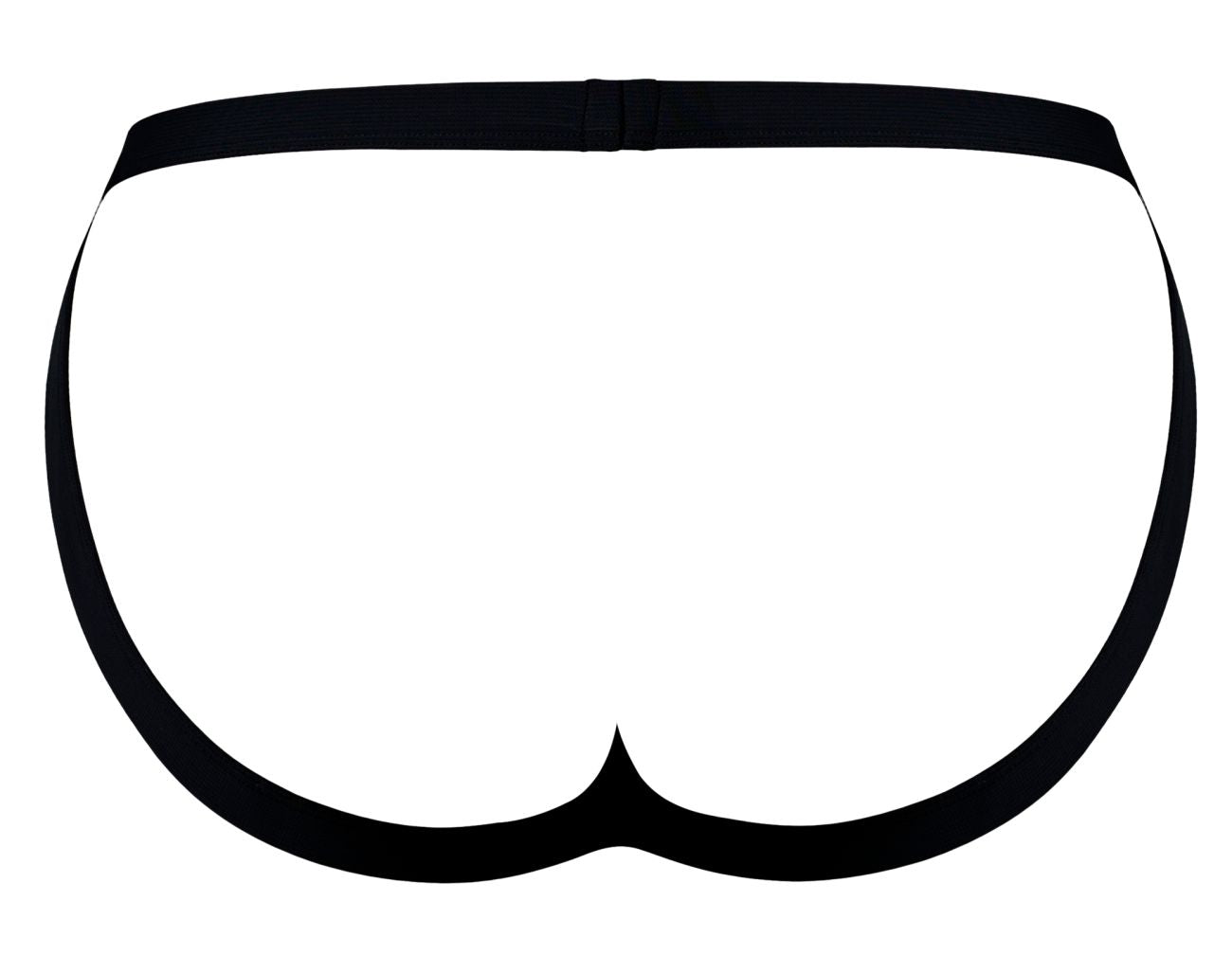 Male Power 349-300 Hot Mens Mesh Jock Black-Red