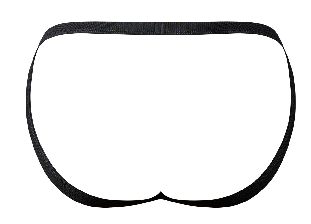 Male Power 388-11C Mens See Though Fishnet Jockstrap Black