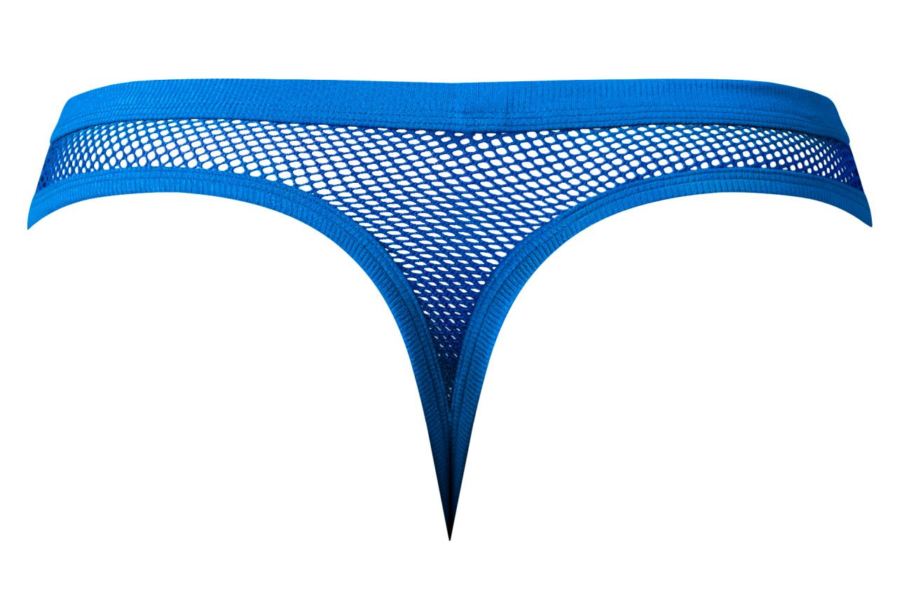 Male Power 441-11C Fishnet Mens See Through Bong Thong Royal