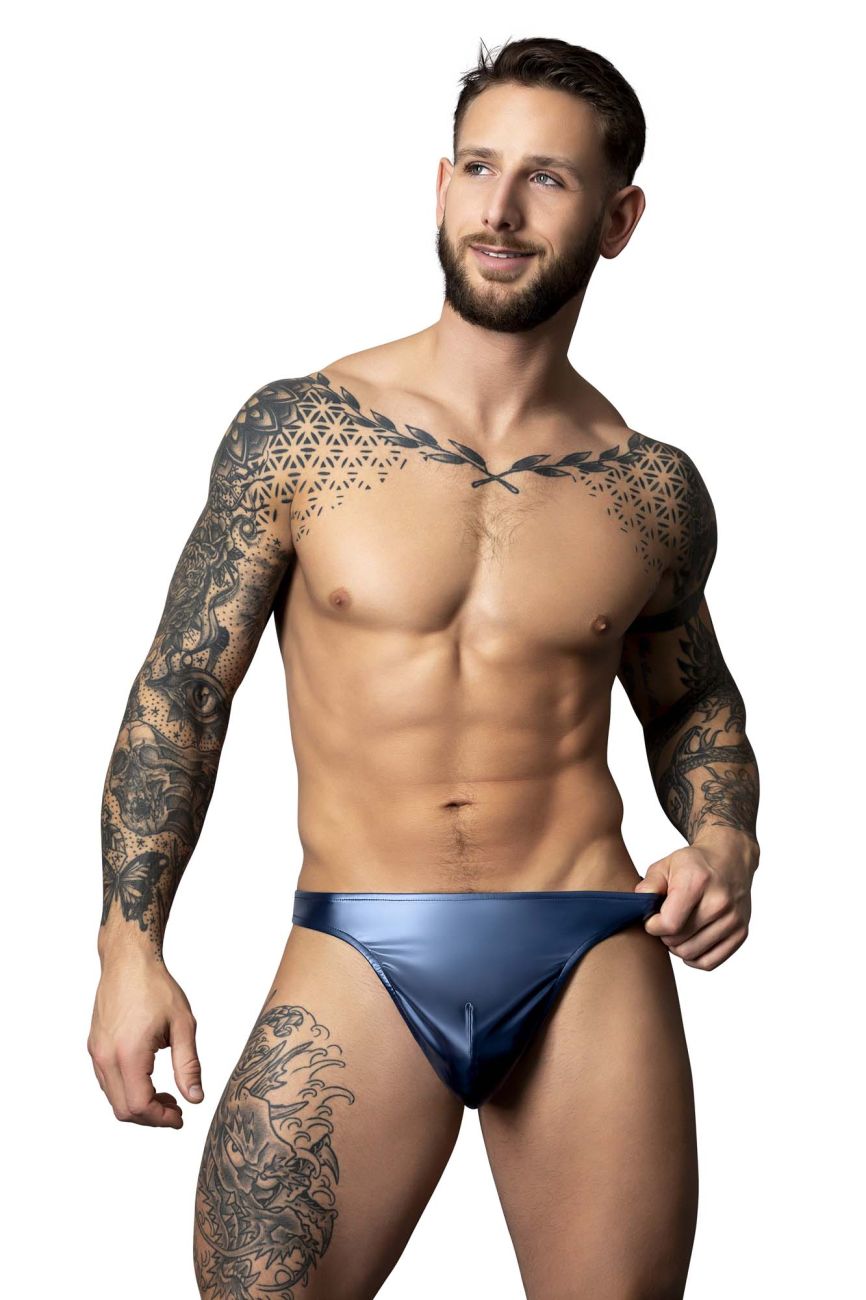 Male Power 442-301 Liquid Onyx 2.0 Male Bong Thong Blue