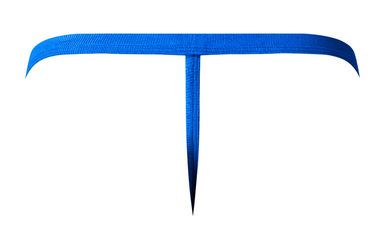 Male Power 449-11C Mens See Through Fishnet G-String Royal