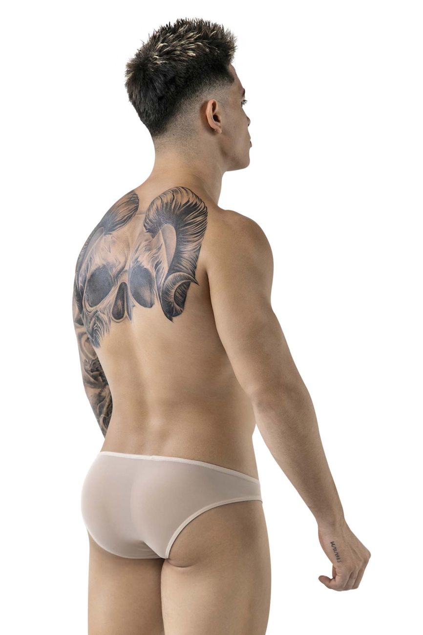 Pikante 1822 Luxury Mens Soft and Silky Briefs Beige