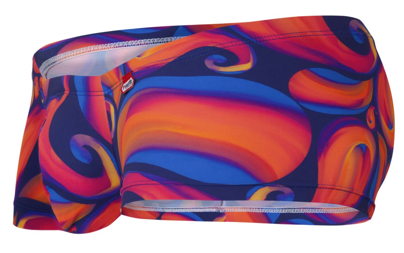 Pikante 1826 Kracent Mens Festive Hot Shorts Trunks Orange Multi