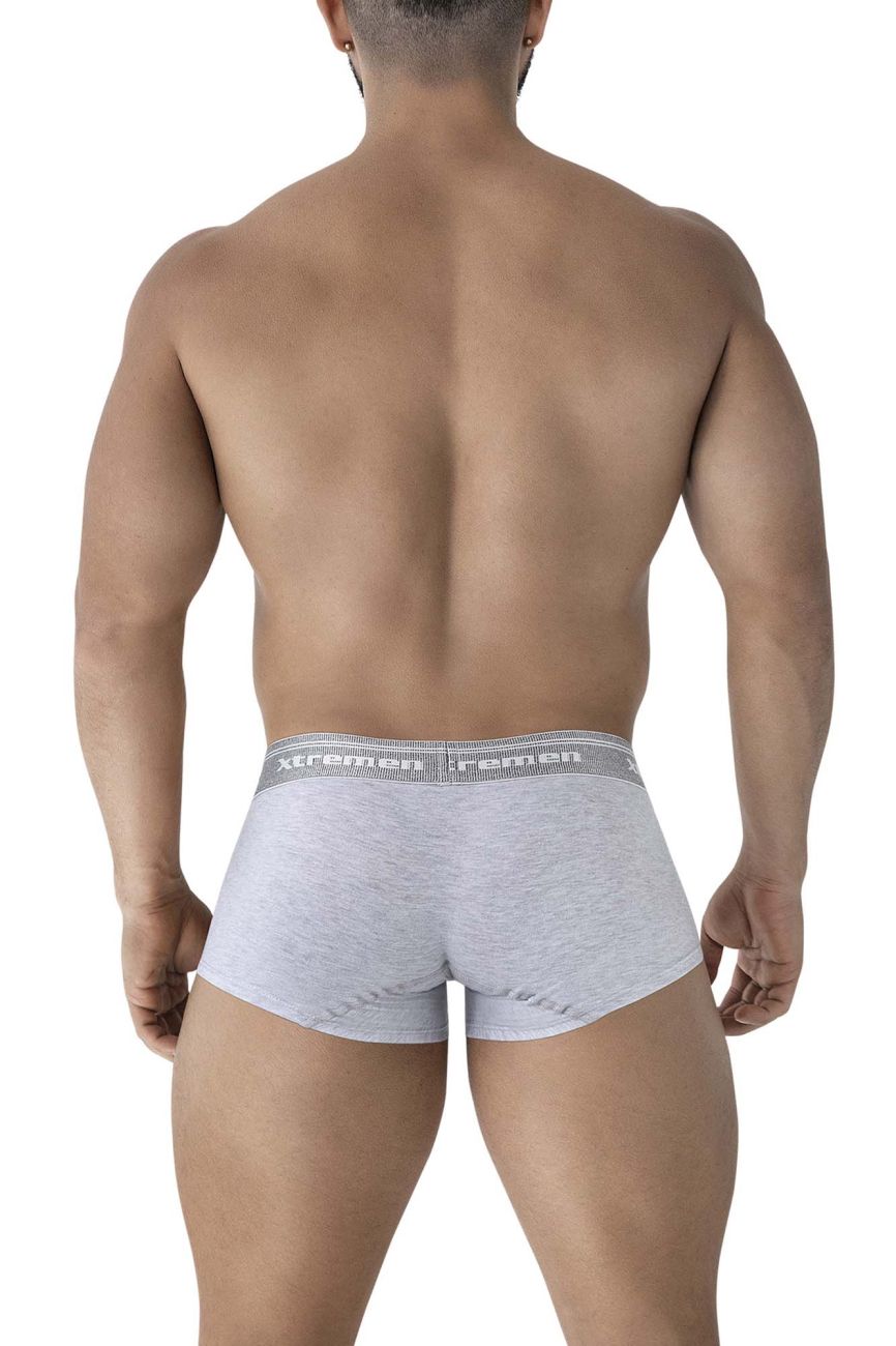 Xtremen 91205B Cotton Blend Trunks Jasper Gray
