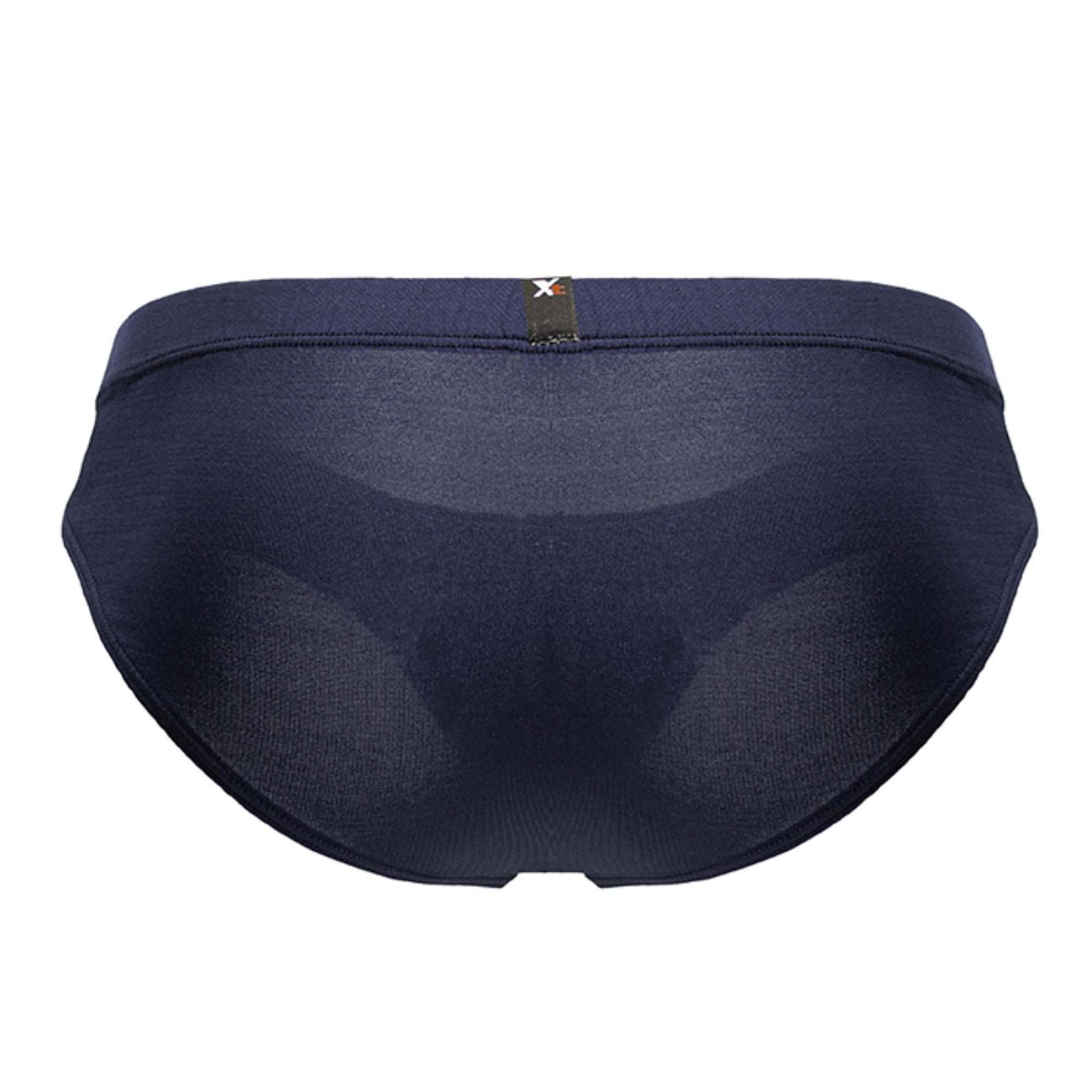 Xtremen 91207B Microfiber Mens Silky Briefs Navy