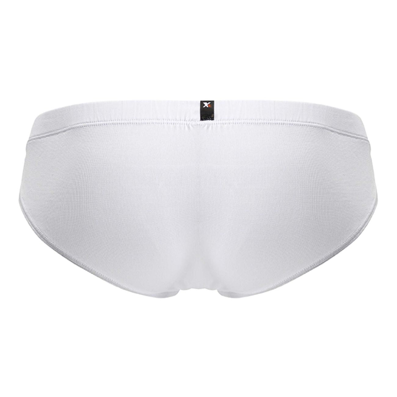 Xtremen 91207B Microfiber Mens Silky Briefs White