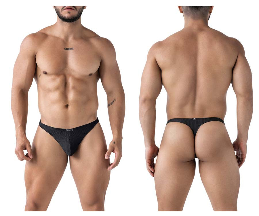 Xtremen 91223 Male Microfiber Modern & Sexy Thong Black
