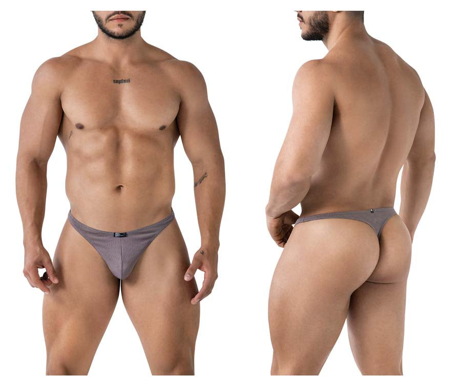Xtremen 91223 Male Microfiber Modern & Sexy Thong Gray
