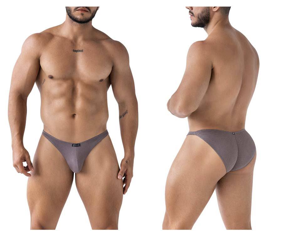Xtremen 91224 Male Microfiber Modern & Sexy Bikini Gray