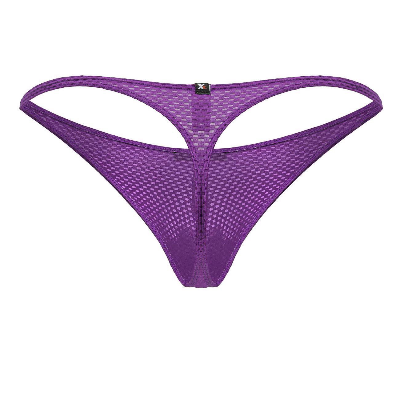 Xtremen 91226 Mens Soft Microfiber Thongs Purple