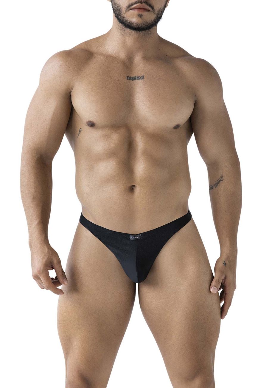 Xtremen 91232 Mens Microfiber Contoured Thongs Black